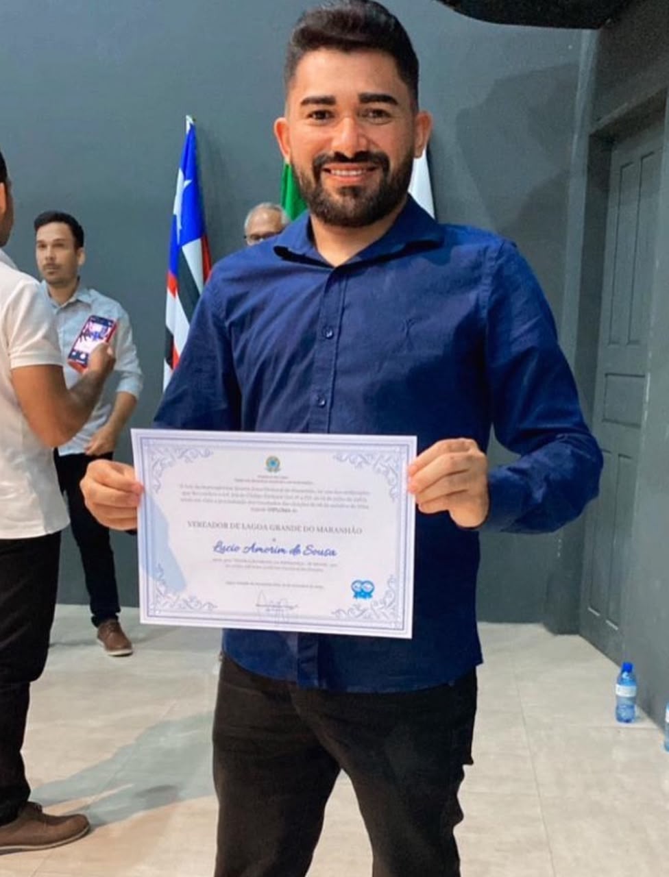 Diplomação como vereador de Lagoa Grande do Maranhão